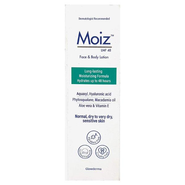 Netmeds | MOIZ LMF 48 FACE & BODY Lotion 75ml