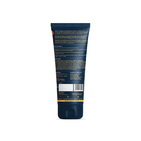 Beardhood Tan Removal Face Scrub 100 gm - Face Scrubs