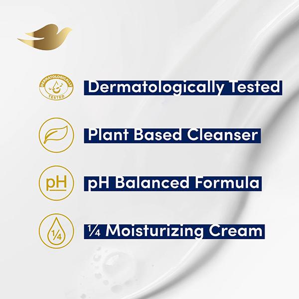 Dove Cream Beauty Bathing Bar Soft, Smooth, glowing Skin Moisturised Cream 8's - Soaps