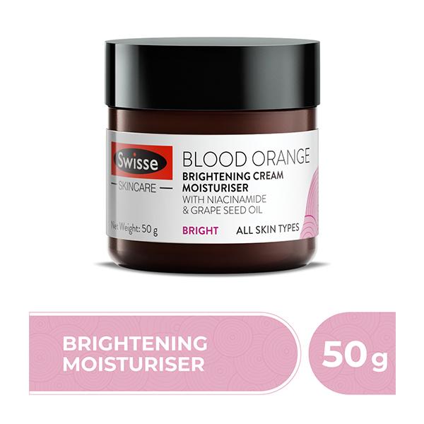 Netmeds | Swisse Skincare Blood Orange Brightening Cream Moisturiser 50 gm