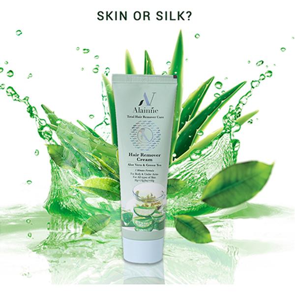 Alainne Aloe Vera and Green Tea Hair Remover Kit 60G 2's - Others