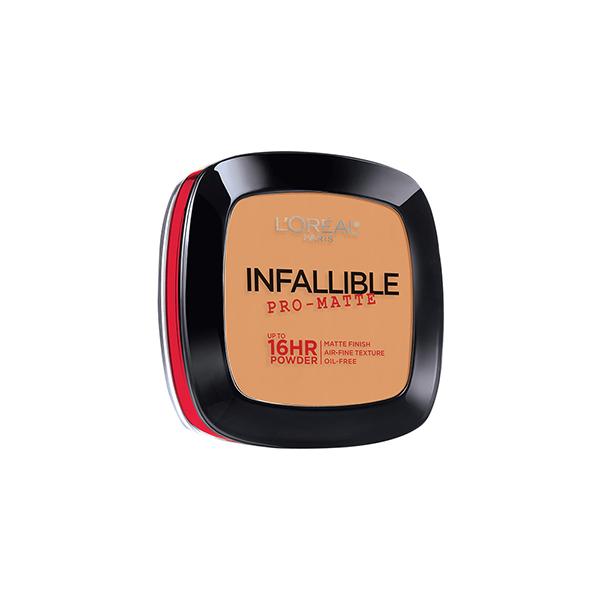 L'Oreal Paris Infallible Pro Matte Pressed Powder, 500 Sun Beige 9 Gm