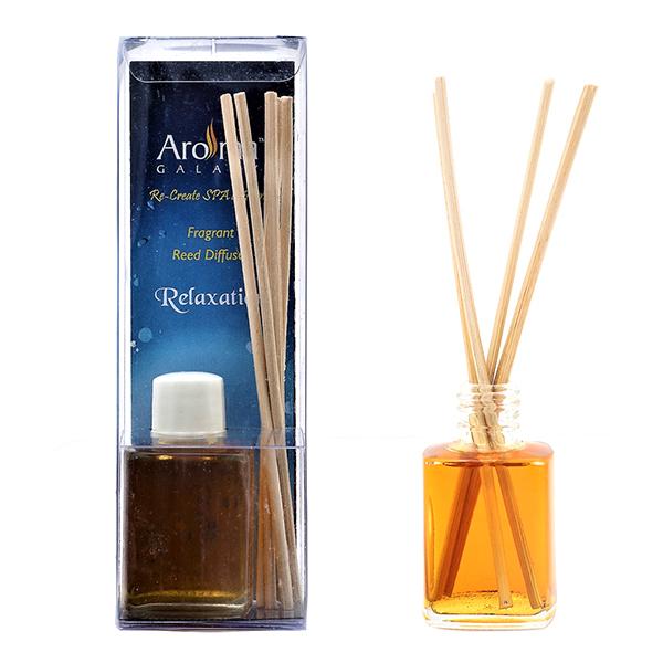 Netmeds | Aroma Galaxy (Alcohol Free) Fragrant Reed Diffuser Kit - Relaxation 30 ml