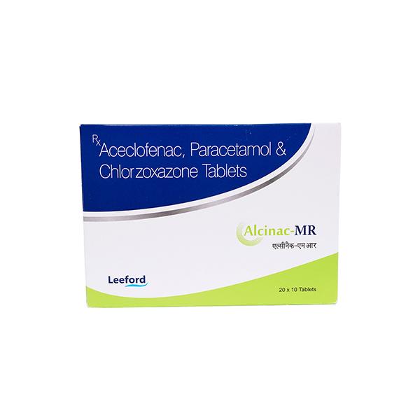 Alcinac MR Tablet 10'S - Pain relief-Ano