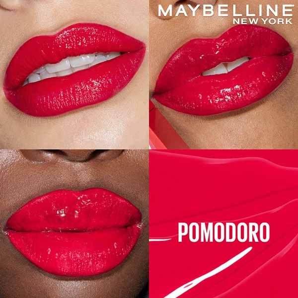 Maybelline New York Superstay Vinyl Ink - Longwear Shine Lip Color, Pomodoro 4.2 gm - Liquid Lipsticks