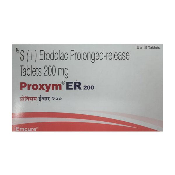 PROXYM ER 200 Tablet 15's - Pain relief-Nsa