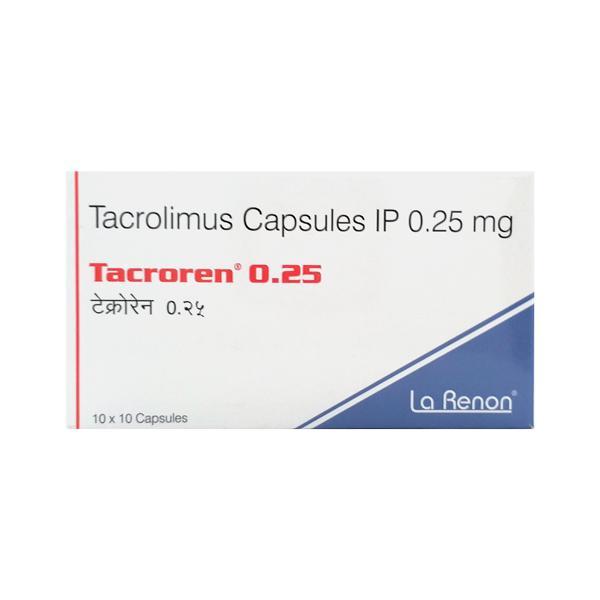 Netmeds | Tacroren 0.25mg Capsule 10'S