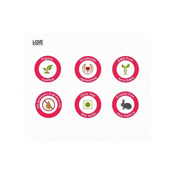 Love Earth No Foam Face Wash for Normal to Sensitive Skin Soap Free, Non-Irritating 100 ml - Face Wash & Cleansers