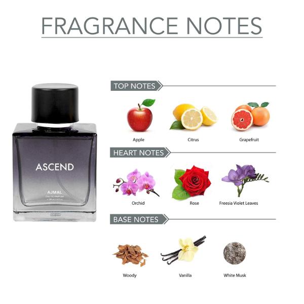 Ajmal Ascend EDP & Vibrant Ether EDT For Men & Women Combo Pack Of 2 350 ml - Perfumes (Edt/Edp)
