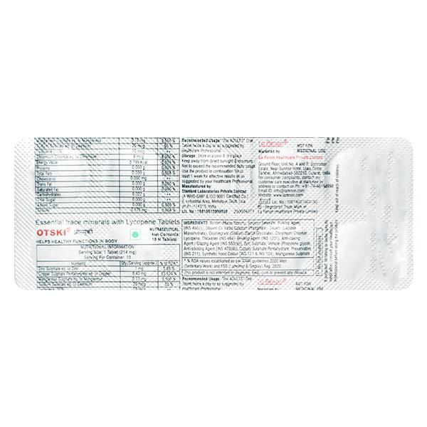 Otski Tablet 10'S - Supplements-Vam