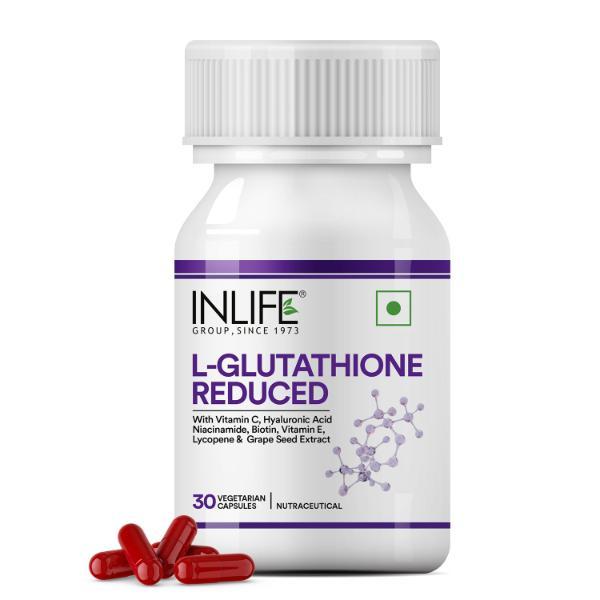 Netmeds | Inlife L-Glutathione Reduced Vegetarian Capsules 30's