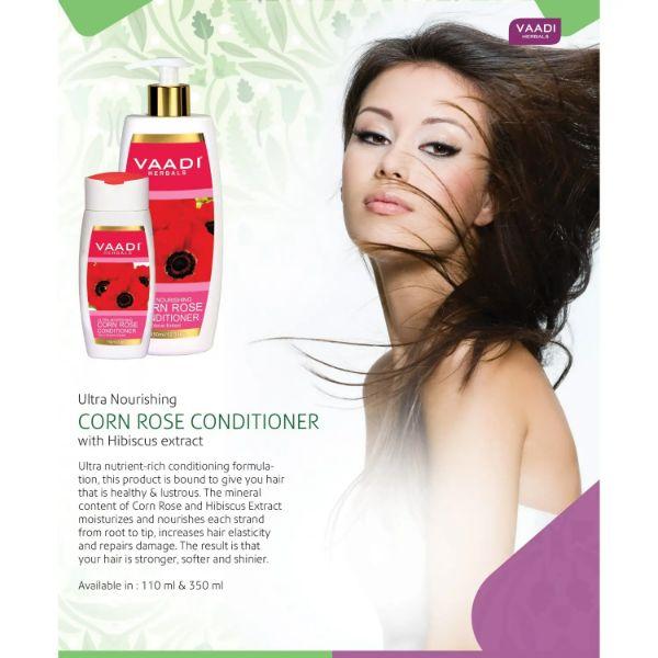 Vaadi Herbals Corn Rose Conditioner With Hibiscus Extract 110 ml - Conditioners