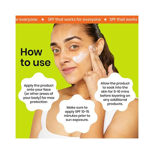 FAE Beauty SPF Juice SPF 50 PA ++++ Broad Spectrum Protect Any S x for All Skin Types 50ml - Face Sunscreen