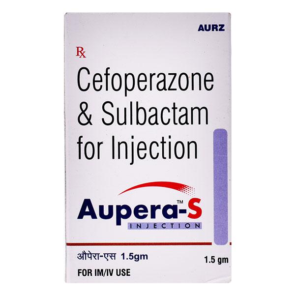 Aupera S 1.5gm Injection 1's - Bacterial Infections-Cep