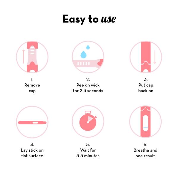 Plush Preg Oh Midstream Pregnancy Test Kit 1's - Intimate Care