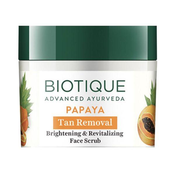 Netmeds | Biotique Bio Papaya Tan Removal Scrub 75 gm