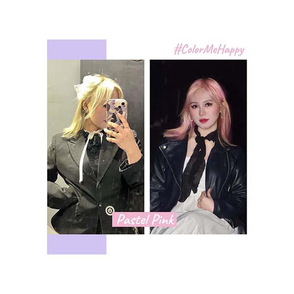 2.Oh! Semi Permanent Hair Color + Lightning Kit - Pastel Pink Combo 1's - Hair Creams