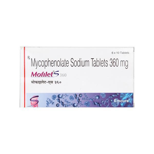 Mofilet S 360mg Tablet 10'S - Auto Immune Disease-Imm