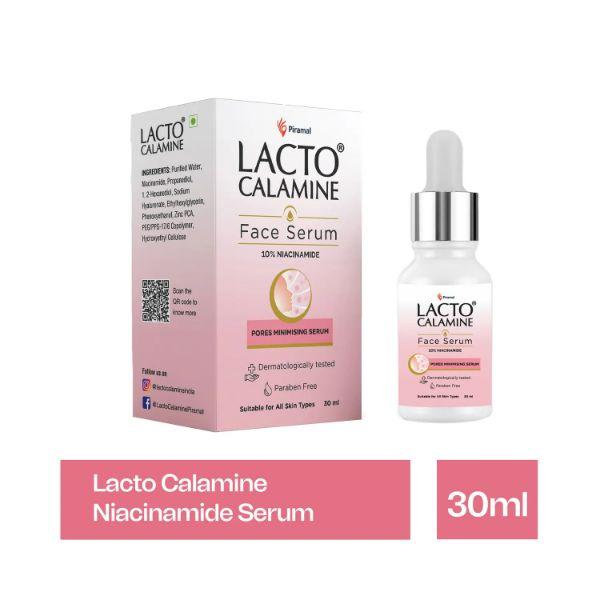 Netmeds | Lacto Calamine 10% Niacinamide face serum - 30ml 1's