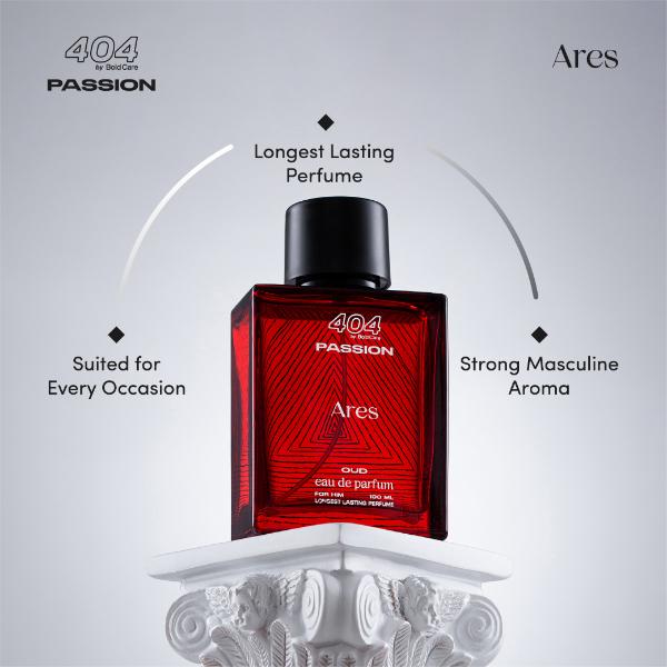 Bold Care Ares Longest Lasting EDP Oud Perfume for Men 100 ml - Men Perfumes (Edt/Edp)
