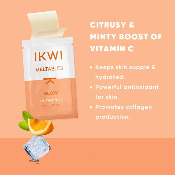 IKWI Meltables Glow With Vitamin C 1's - Vitamin C
