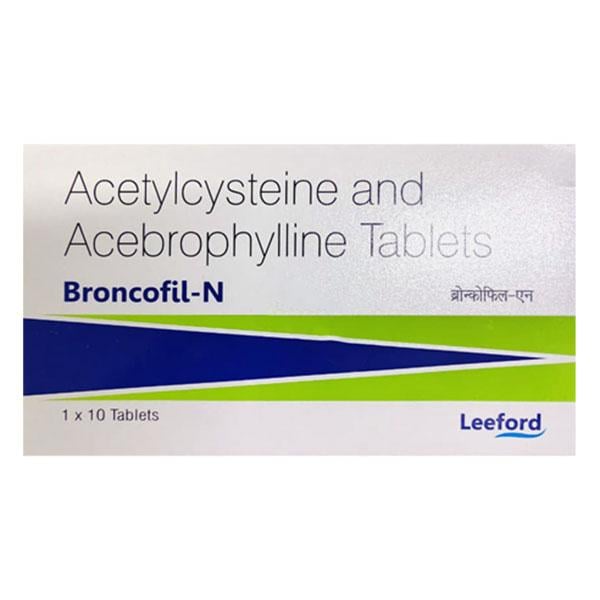 BRONCOFIL N Tablet 10's - Asthma/COPD-Ast