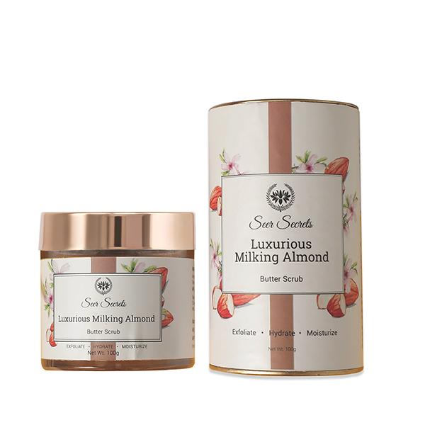 Seer Secrets Luxurious Milking Almond Butter Scrub 175 ml - Scrubs & Exfoliants
