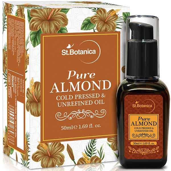St.Botanica Pure Almond Coldpressed Oil & Unrefined Oil 50 ml