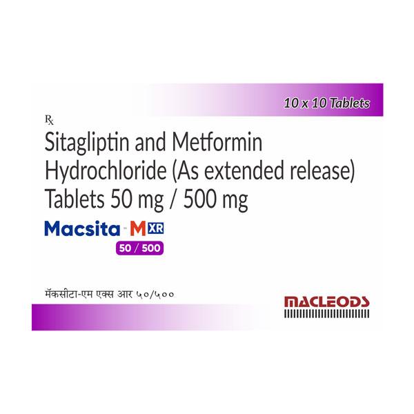 MACSITA M XR 50/500 Tablet 10's - Diabetes-Ant