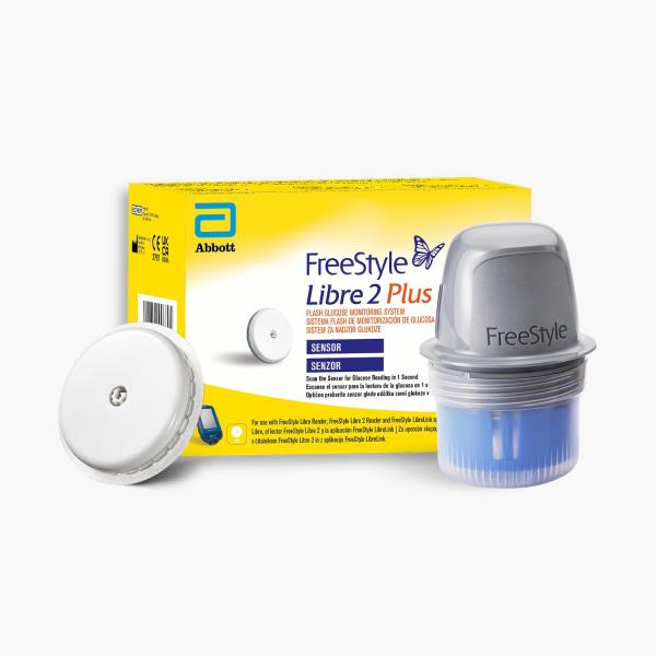 Netmeds | FreeStyle Libre 2 Plus Continous Glucose Monitoring System Sensor Device 1's