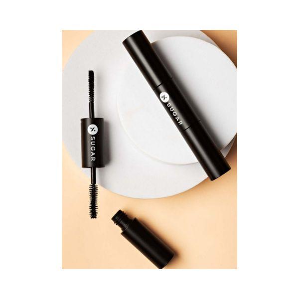 Sugar Cosmetics Double Date Extreme Volume Mascara Duo 01 Blackjack 7 ml