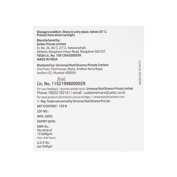 E COD MG Softgel 15's - Supplements-Vam