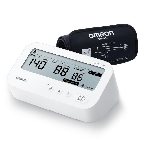 Netmeds | Omron Fully Automatic Upper Arm Blood Pressure Monitor with IntelliWrap Cuff (HEM-7194T1)-FLIN 1's