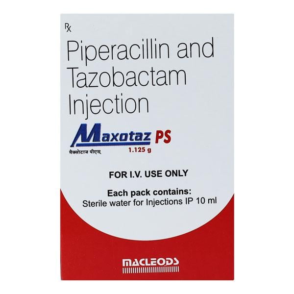 Maxotaz PS 1000/125mg Injection 10ml - Bacterial Infections-Pen