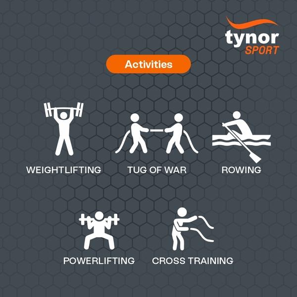 Tynor Sport Grip Women's Gym Gloves - Black & Pink (S) 1's - Gym Accessories