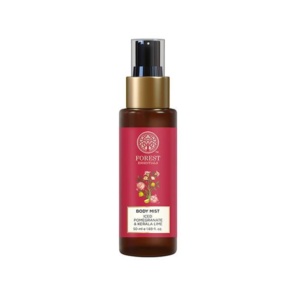 Forest Essentials Body Mist Iced Pomegranate & Kerala Lime Hydrates & Scents the Skin 50 ml - Perfumes (Edt/Edp)