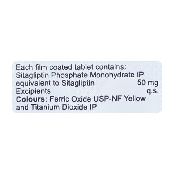 SITAGLIP 50 Tablet 10's - Diabetes-Ant