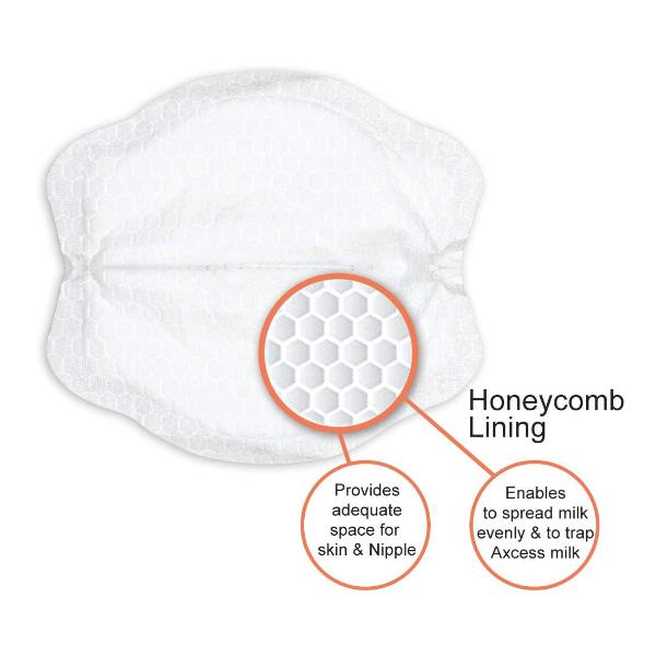 Buddsbuddy Ultra Thin Super Absorbent Disposable Nursing Breast Pads 24's - Breast Pads & Shields