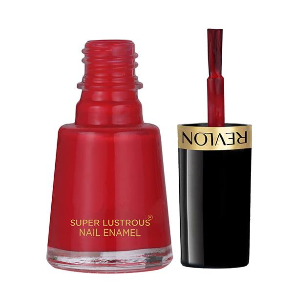 Revlon Super Lustrous Nail Enamel - 496 Red Fiesta 8ml - Nail Polish