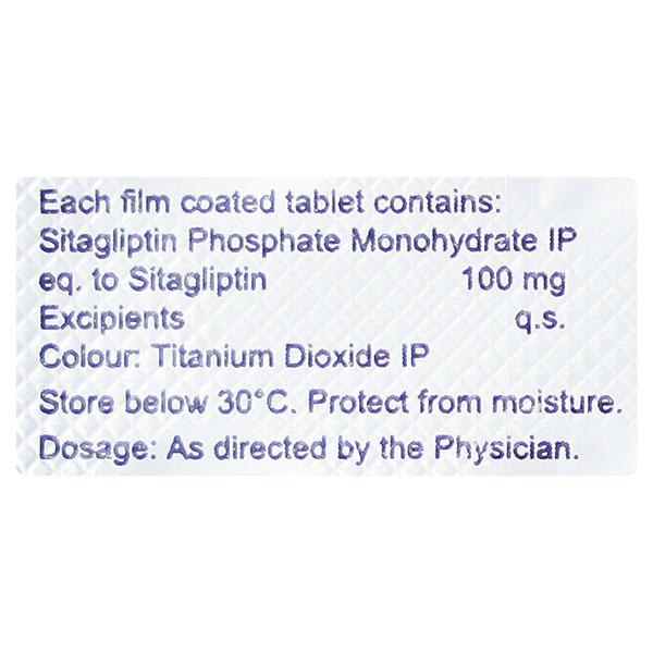 SITAGLYN 100 Tablet 10's - Diabetes-Ant