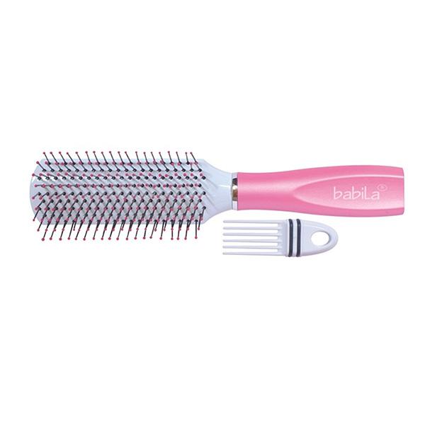 Babila Flat Hair Brush (TWO-IN-ONE)-HB-v 122 1's - Hair Brushes