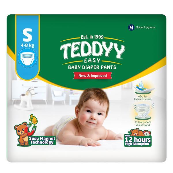 Netmeds | Teddyy Easy Baby Diaper Pant (S) 78's
