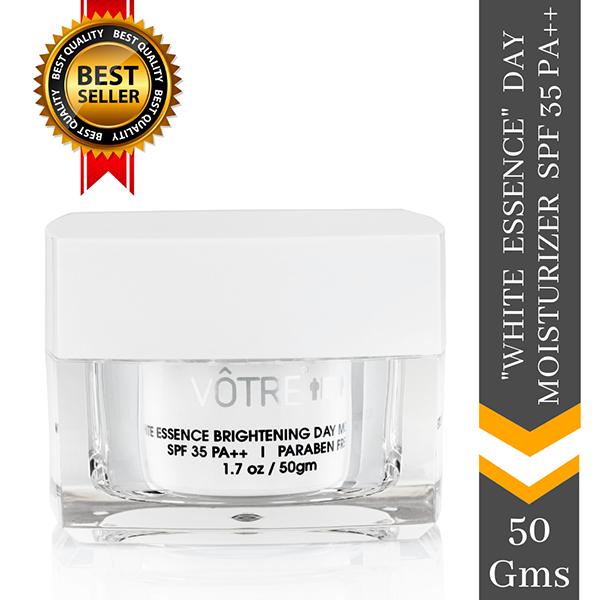 Votre White Essence Brightening SPF 35 PA++ Day Moisturiser 50 gm - Face Moisturizers