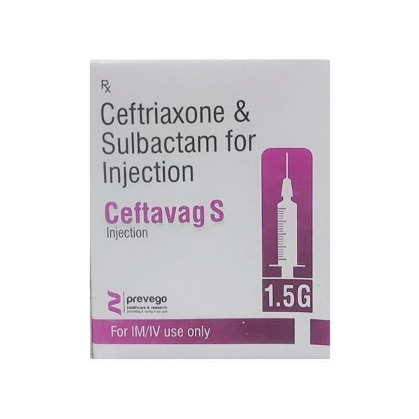 CEFTAVAG S 1.5gm Injection 1's