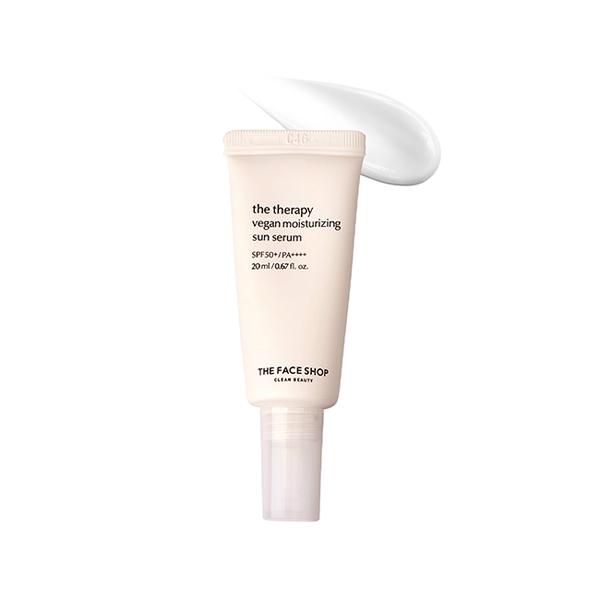 Netmeds | The Face Shop The Therapy Vegan Moisturizing Sun Serum 20 ml