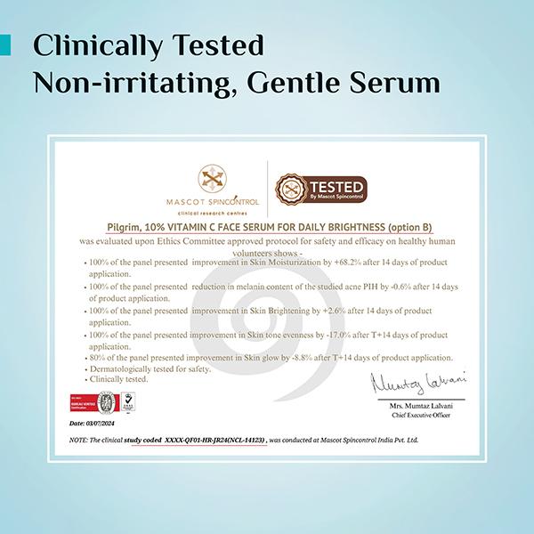 Pilgrim 10% Vitamin C Face Serum For Daily Brightness 10 ml - Face Mists