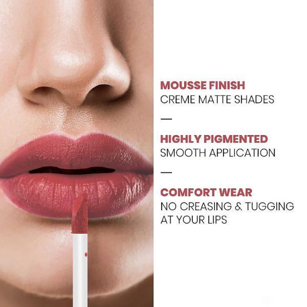 Miss Claire Soft Matte Lip Cream - 63 6.5 Gm - Lipsticks