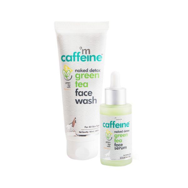 mCaffeine Green Tea Day Hydration Routine 140 ml - Face Gels