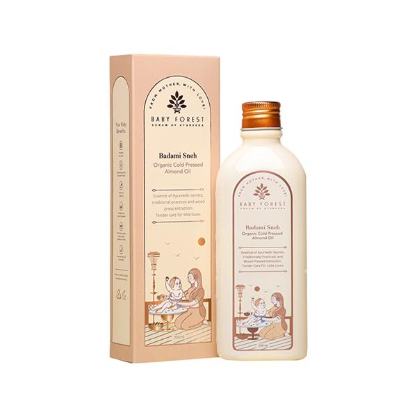 Netmeds | Baby Forest Badami Sneh- Organic Cold Pressed Almond Oil 200 ml