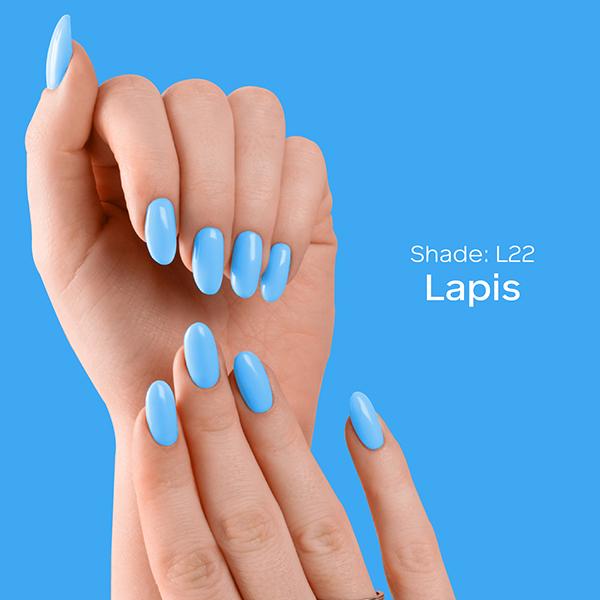 Faces Canada Ultime Pro Splash Luxe Nail Enamel - Lapis (L22) 12 ml - Nail Polish